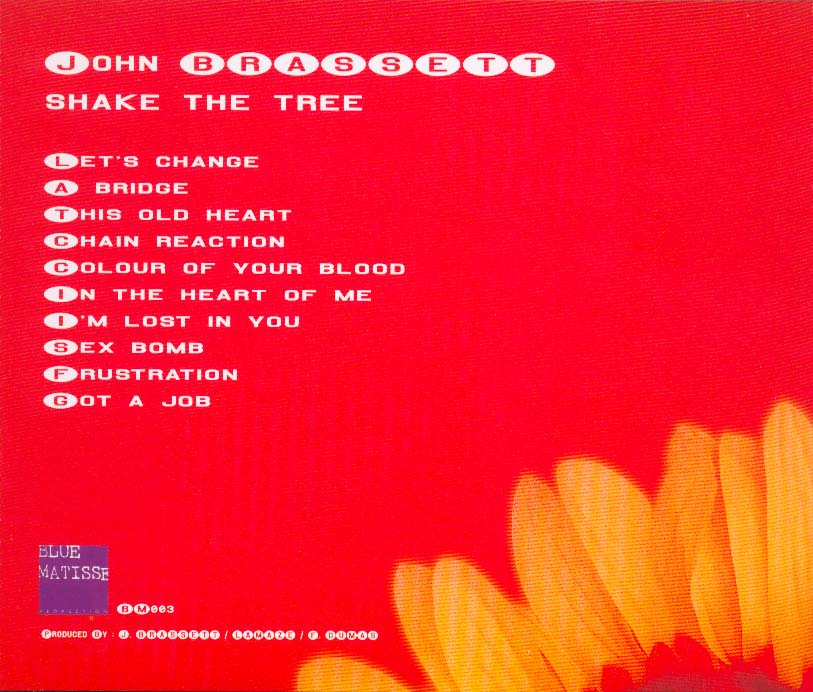 Shake The Tree back cover